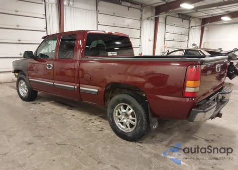 2002 Chevrolet Silverado 1500 Lt из США, поврежденный, VIN 2GCEK19T321260791